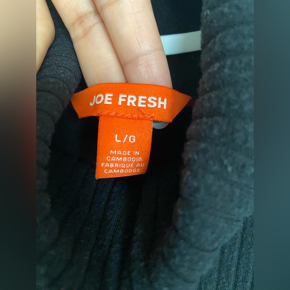 Joe Fresh rubbed turtle neck dress with long sleeves size large - Picture 4 of 4